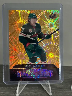 20-21 UD Kirill Kaprizov Rookie Dazzlers front