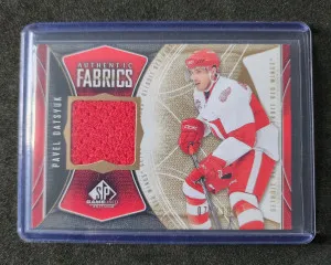 Pavel Datsyuk /100 Game Used Patch front