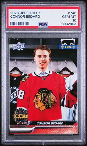 2023 Upper Deck Connor Bedard front