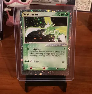 Ruby And Sapphire Scyther EX 102 front