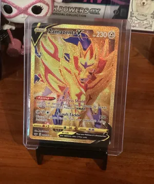 Sword And Shield Zamazenta V Secret Rare 212 front