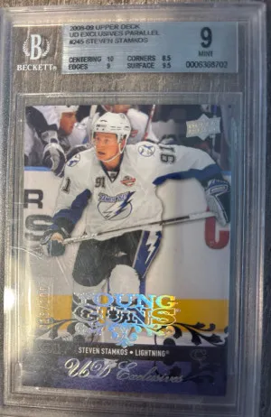 2008-2009 Steven Stamkos Young Guns Exclusives /100 front