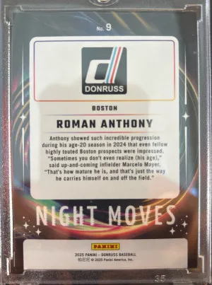 2025 Donruss Case Hit! Roman Anthony Rookie back