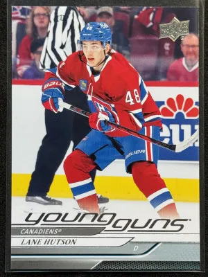2024-25 Upper Deck Lane Hutson Young Guns front