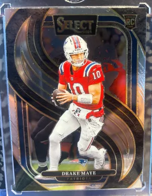 2024 Select Concourse Drake Maye RC front