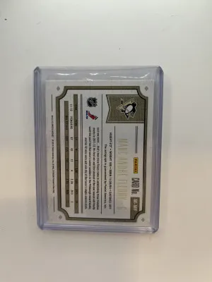 2012-13 Panini Limited Marc-Andre Fleury Monikers Patch Signatures M-MF /99 AUTO back