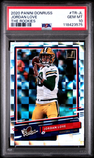 2020 Panini Donruss The Rookies Jordan Love The Rookies front