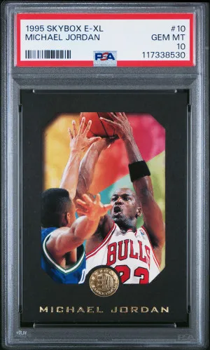 1995 Skybox E-Xl Michael Jordan front
