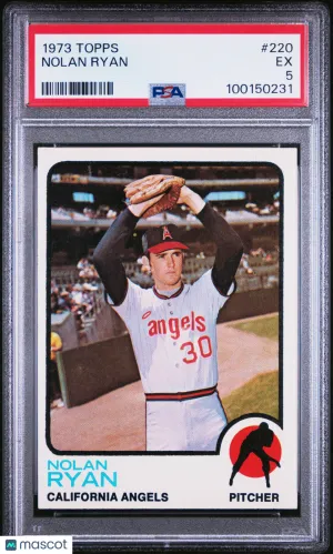 1973 Topps Nolan Ryan #220 PSA 5 front