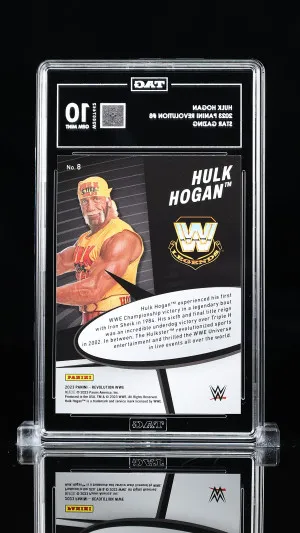 Hulk Hogan 2023 Panini Revolution Wwe Star Gazing #8 back