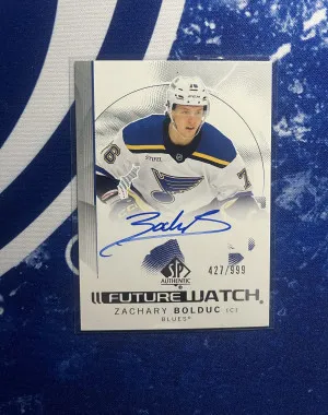 Zachary Bolduc Future Watch Auto front