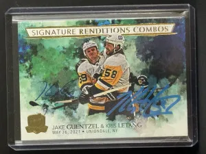 Guentzel/ Letang Signature Renditions Combos front