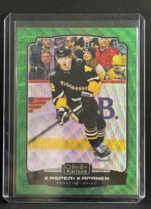 Kasperi Kapanen OPC Platinum Emerald Surge /10 front