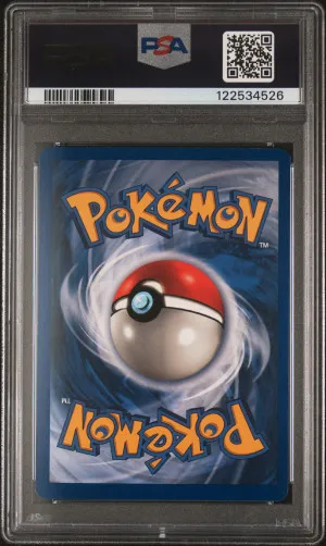 1999 Pokemon Game Mewtwo-Holo back