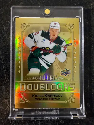Kirill Kaprizov Doubloons Case Hit SSP 2024-25 Upper Deck Allure front