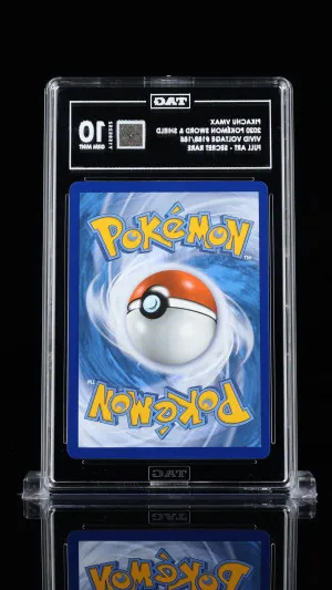 Pikachu Vmax 2020 Pokémon Sword & Shield Vivid Voltage #188/185 Full Art - Secret Rare back
