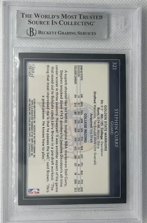 Reprint Stephen Curry auto back