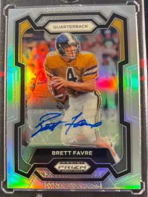 2024 Prizm DP Brett Favre Auto front