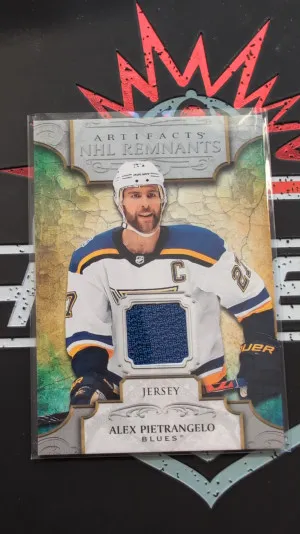 2020-21 Artifacts NHL Remnants #NRAP Alex Pietrangelo front