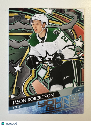 2025 2024-25 Upper Deck Young Guns Jason Robertson Parallel/Variety front