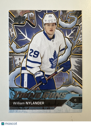 2025 2024-25 Upper Deck Series Two Young Guns William Nylander Parallel/Variety front