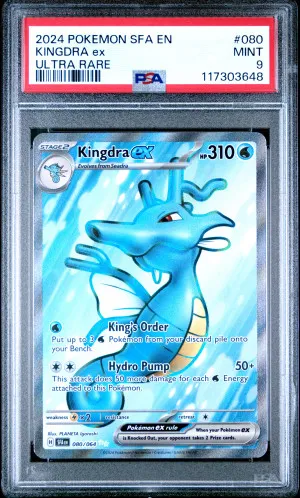 2024 Pokemon Sfa En-Shrouded Fable Kingdra Ex Ultra Rare front