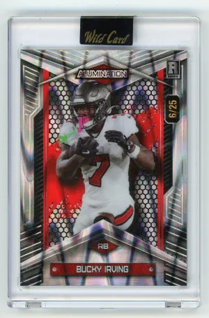 2024 Wild Card #BC-RL Bucky Irving Alumination 6/25 front