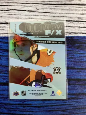 2025 2024-25 Upper Deck SPx Holoview F/X Cutter Gauthier #HV-45 back