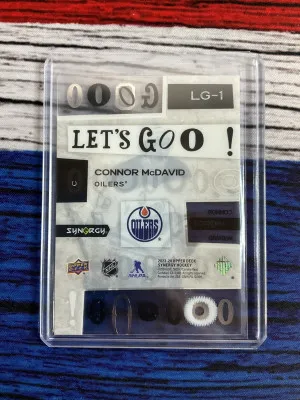 2022-23 Upper Deck Synergy Connor McDavid #LG-1 back
