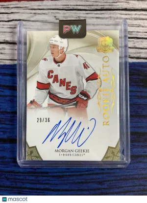 2021 2020-21 Upper Deck The Cup Morgan Geekie #141 Autograph 29/36 front