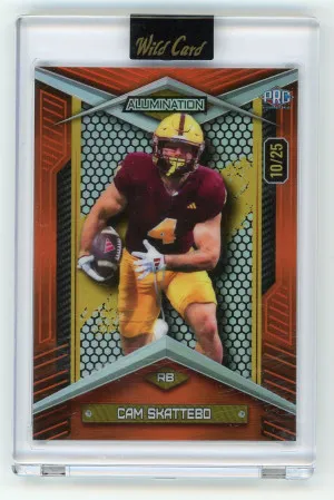 2024 Wild Card #BC-CS Cam Skattebo Alumination 10/25 front