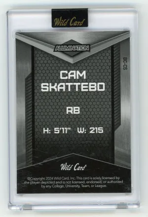 2024 Wild Card #BC-CS Cam Skattebo Alumination 10/25 back