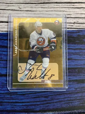 2000-01 In The Game Signature Series Steve Webb #46 Autograph front