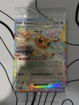 Eevee Ex 075/131 Stamped Promo (Sealed) Prismatic Evolutions front