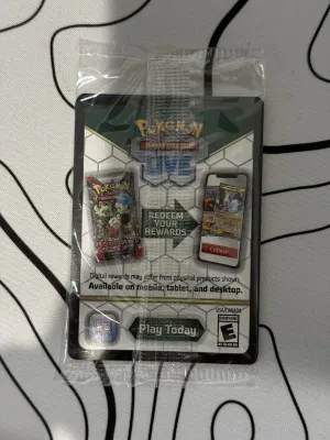 Pokemon TCG Jolteon EX 030/131 Prismatic Evolutions Stamped Promo Sealed back