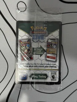 Pokemon Prismatic Evolutions Flareon Ex 014/131 Surprise Box Stamped Sealed back