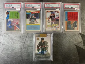 Gretzky And Boldy Rendition Lot front
