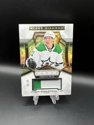 Jason Robertson Game Used Patch /50 front
