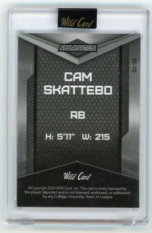 2024 Wild Card #BC-CS Cam Skattebo Alumination 5/18 back