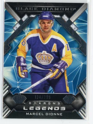 2022-23 Black Diamond #BDL-MD Marcel Dionne Diamond Legends /299 front