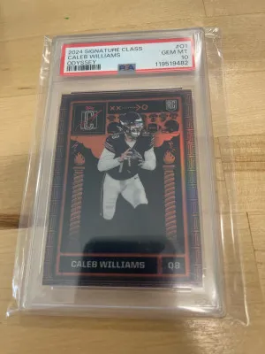 2024 Signature Class Caleb Williams Odyssey front