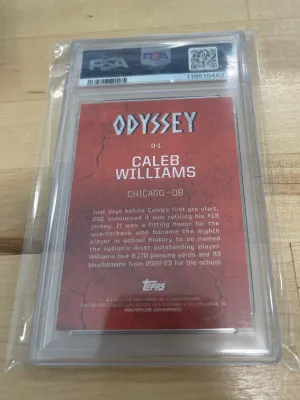2024 Signature Class Caleb Williams Odyssey back