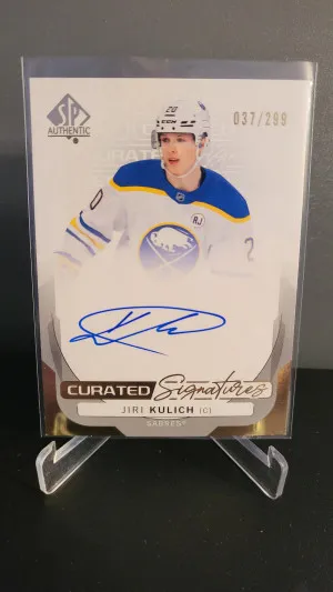 Jiri Kulich - 2024-25 SP Authentic Curated Signatures front