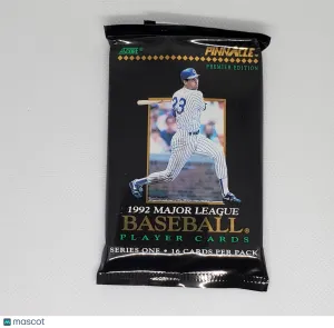 1992 Baseball Player Cards Series 1 Pack front