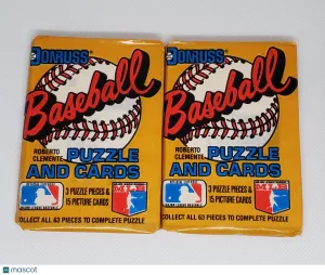 1987 Donruss Baseball Packs front