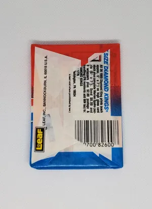 1989 Donruss Vintage Pack of Baseball Cards back