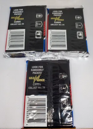 1991 Series 1 Leaf Vintage packs of Baseball Card Packs (3) back