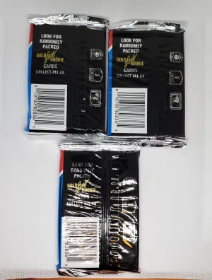 1991 Leaf Series 2 Vintage Baseball Card Packs (3) back