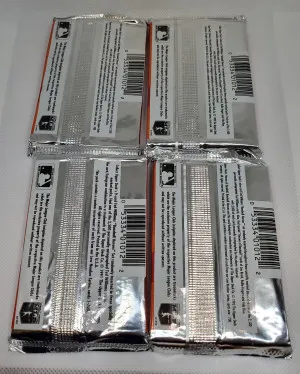 1992 Upper Deck Collector's Choice Pack of Baseball Cards (4) back