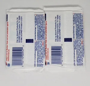 1990 Score Series 2 Packs of NFL Football Cards (2) back